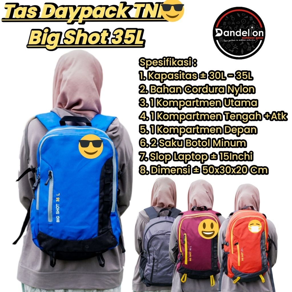 Tas Daypack Summit Series Bigshot 35L