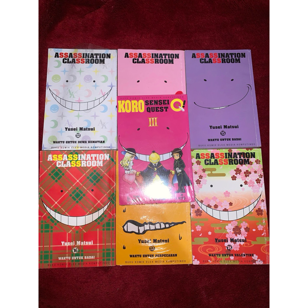 Komik Assasination Classroom 12 13 15 16 17 18 Kolpri
