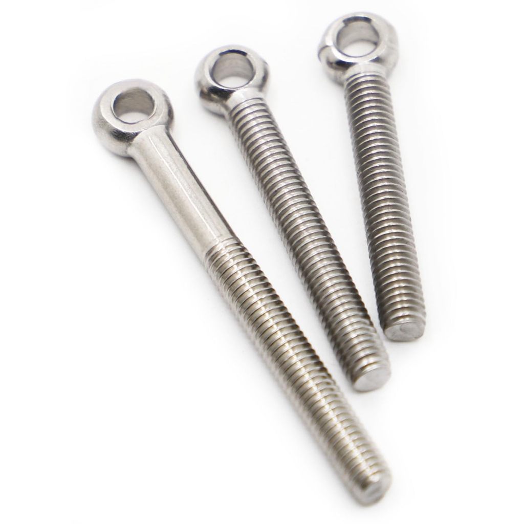 Stainless Steel 304 M27 Lifting Eyelet Bolt or Eye Bolt Sekerup Mata Ikan Skrup Eceran Ukuran M27