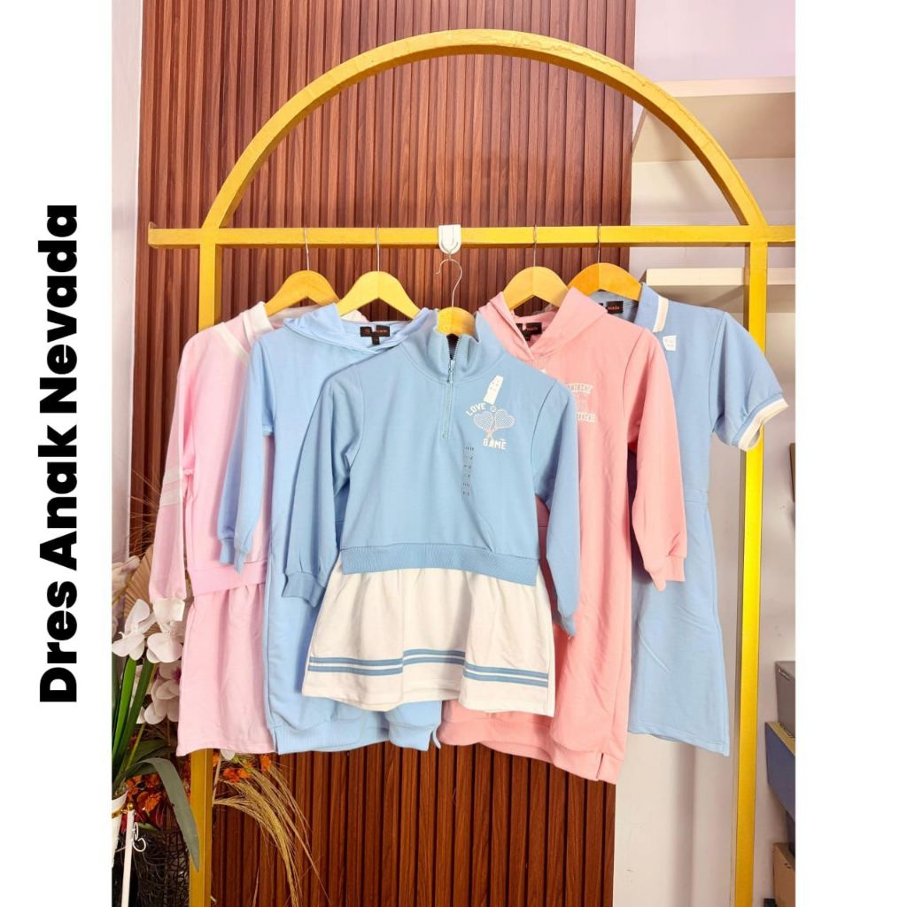 dress panjang anak simple