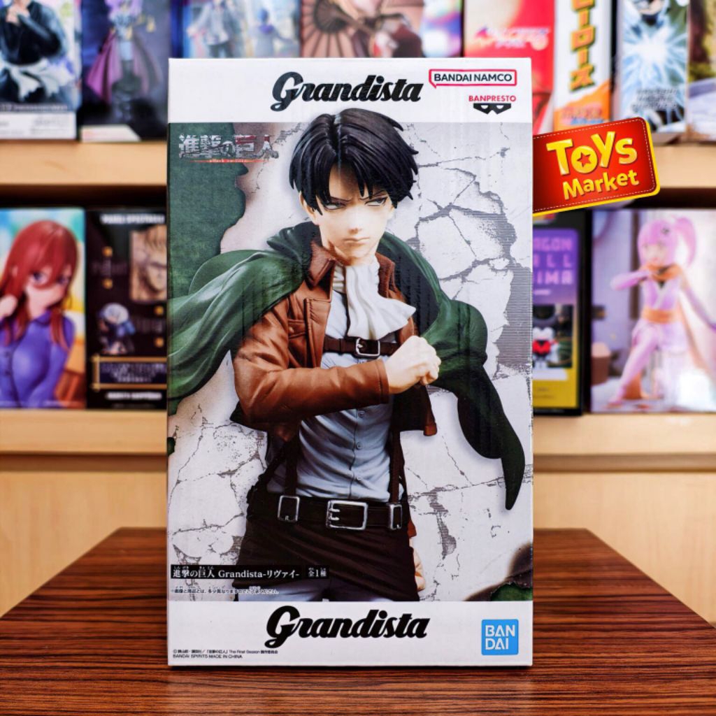 BANDAI Grandista Figure Attack on Titan - Levi Ackerman