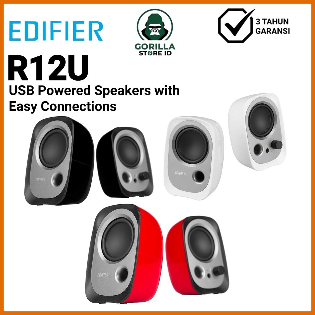 Edifier R12U USB Powered Speakers with Easy Connections
