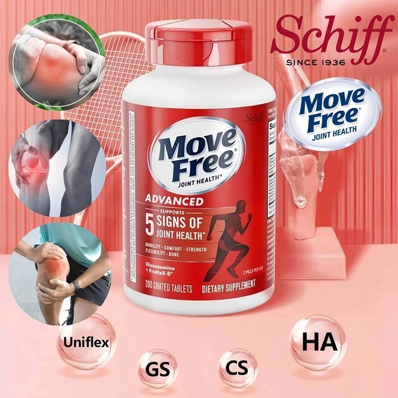 Schiff Move Free Advanced Joint Support 200 Tabs