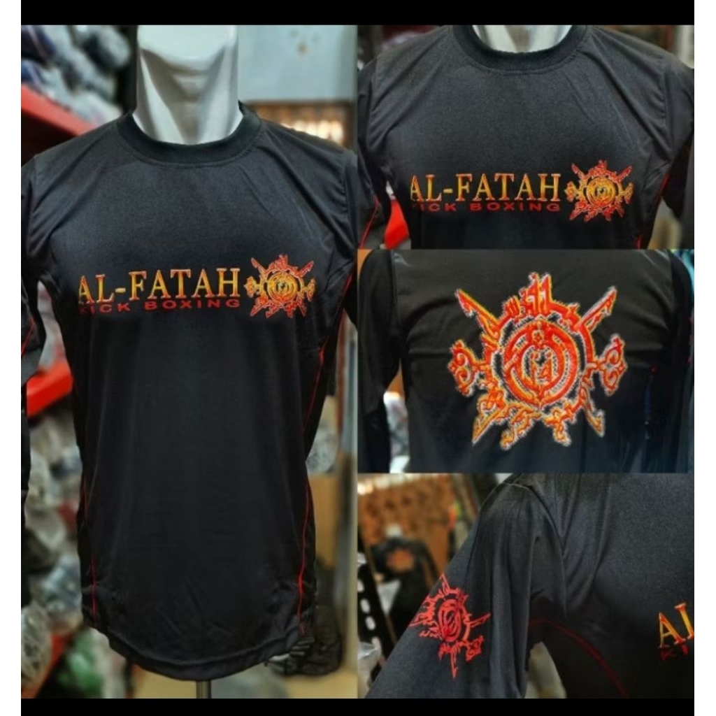 kaos boxing/ furusiyah temboro Alfatah bisa request nama atau logo pondok (fre order)