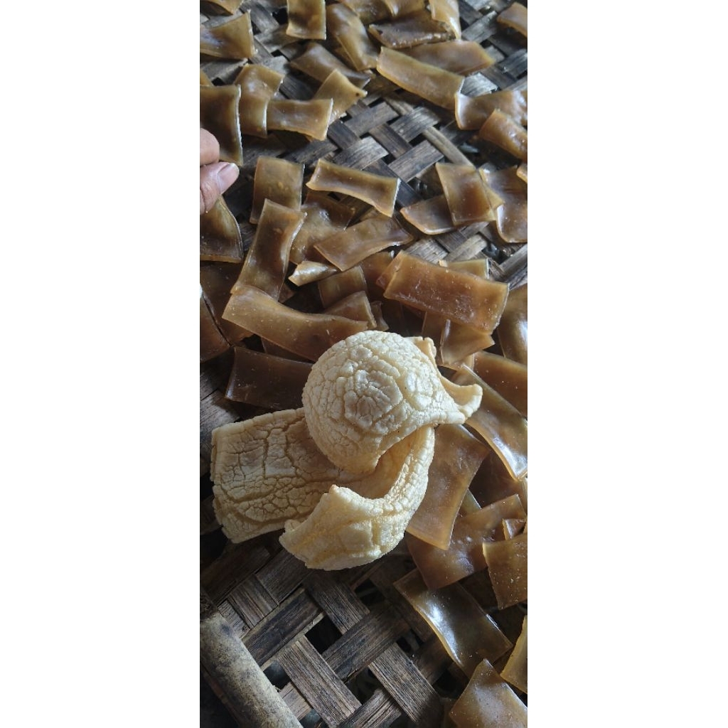 krupuk puli mentah