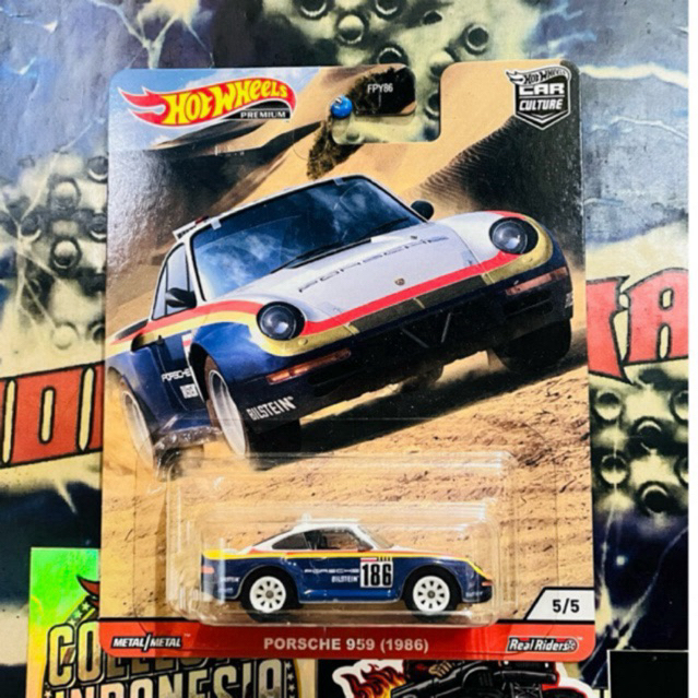 DIECAST HOT WHEELS PORSCHE 959 (1986) COLLECTOR