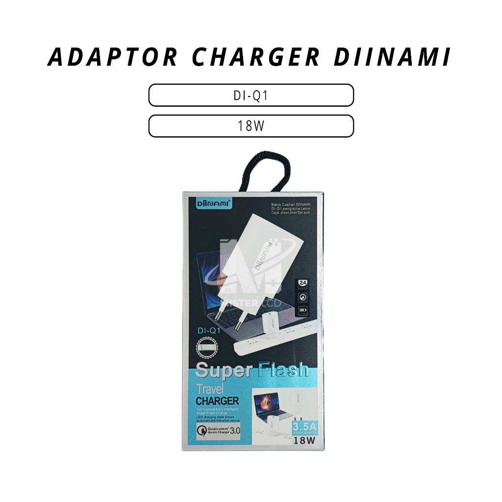 ADAPTOR CHARGER DIINAMI DI-Q1