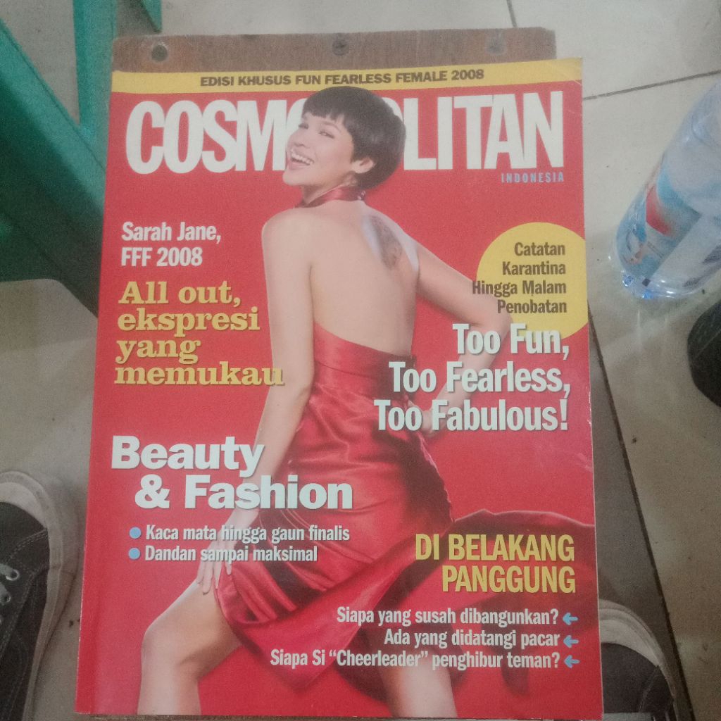 majalah kosmopolitan tahun 2008
