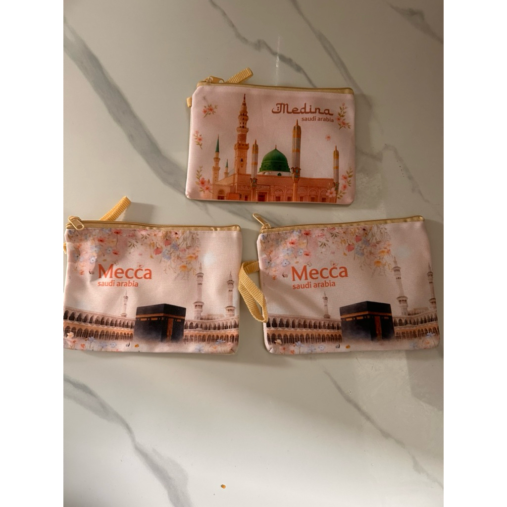 SOVENIR MADINAH DAN MEKAH DOMPET SIZE 16x9