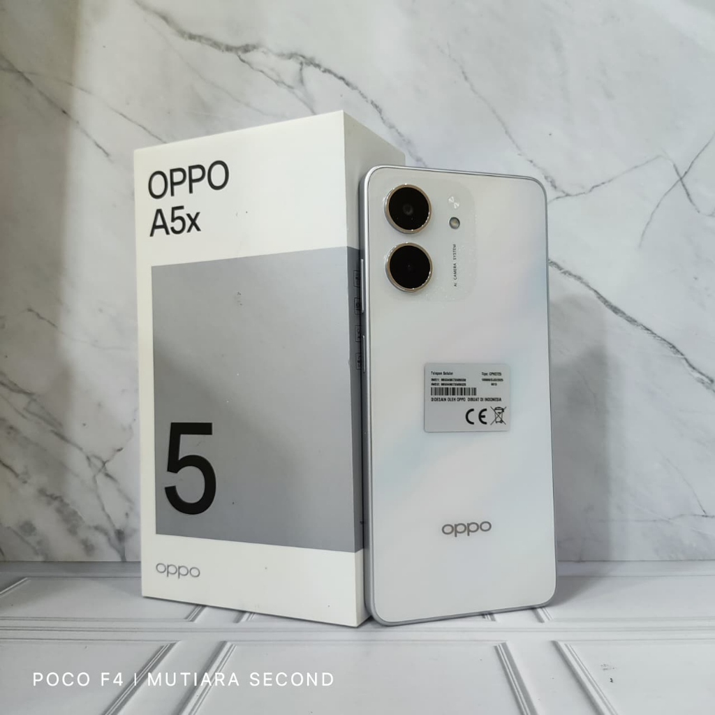 Oppo A5x Ram 4/128GB I Ram 6/128GB ( Second )