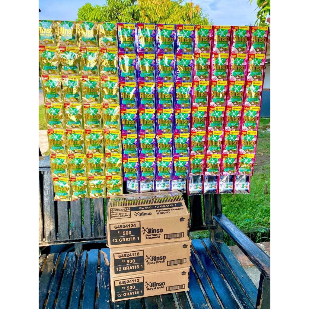 Rinso Cair Sachet 20gr – 1 Karton Isi 104 Pcs | Grosir Murah