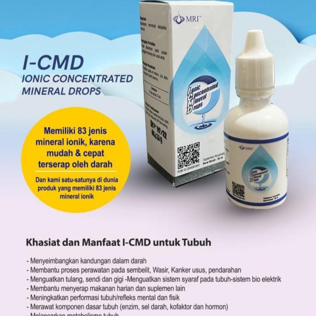 ICMD Original 30 ML Mineral Drop Terbaru