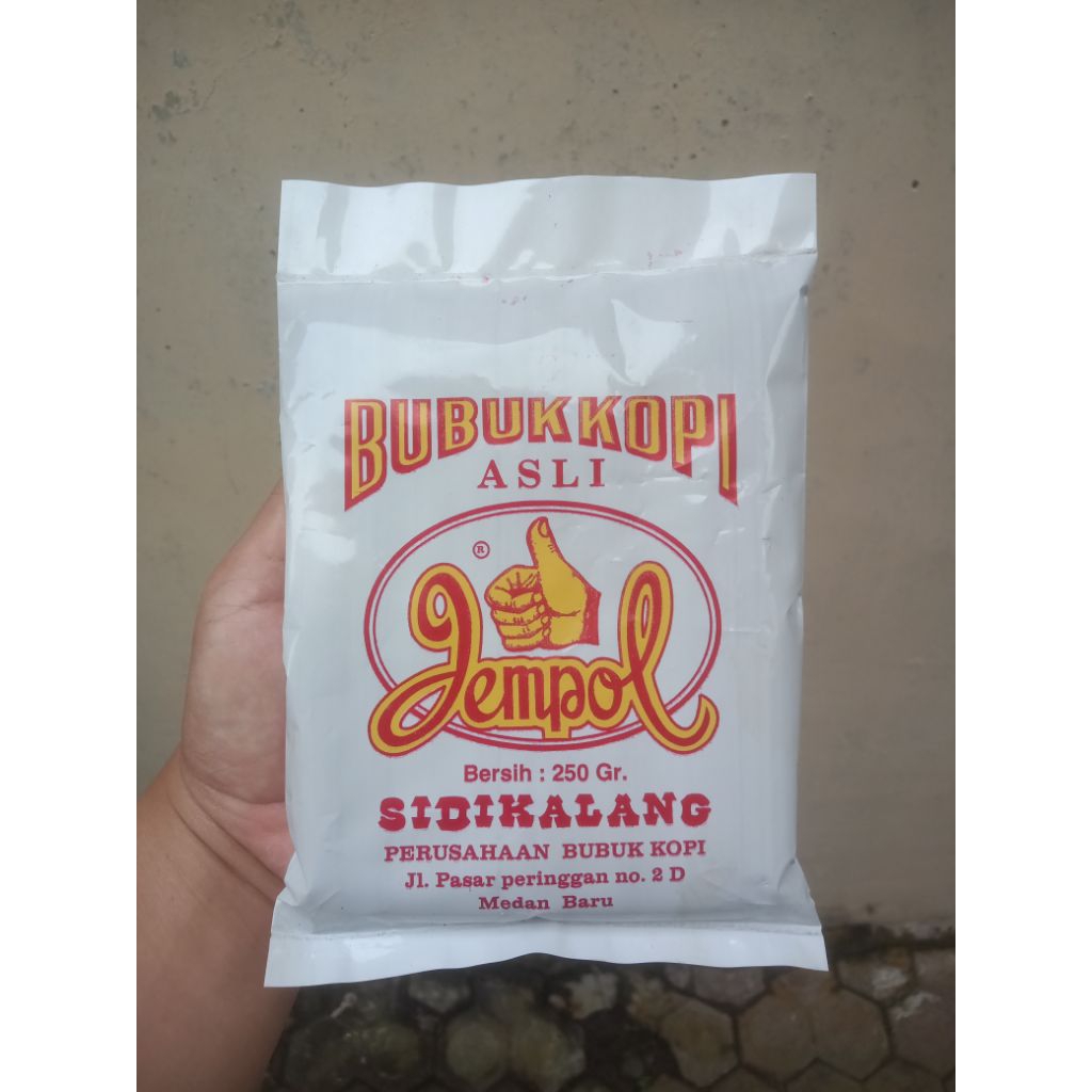 KOPI BUBUK SIDIKALANG ASLI CAP JEMPOL 250 gram