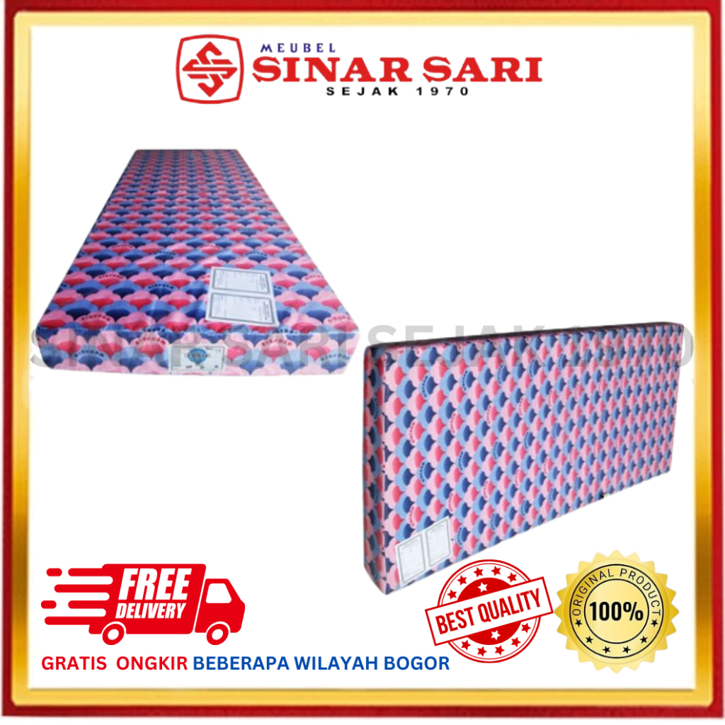 Sinar Sari - Big Foam Kasur Busa Tebal 14cm Standar Ukuran 160x200 dan 180x200