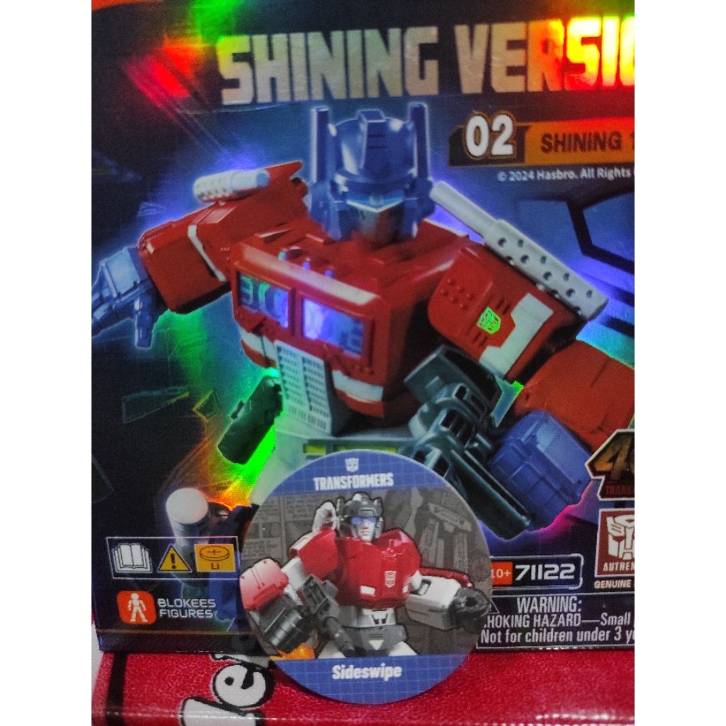 Blokees transformers shining version 02 - Sideswipe