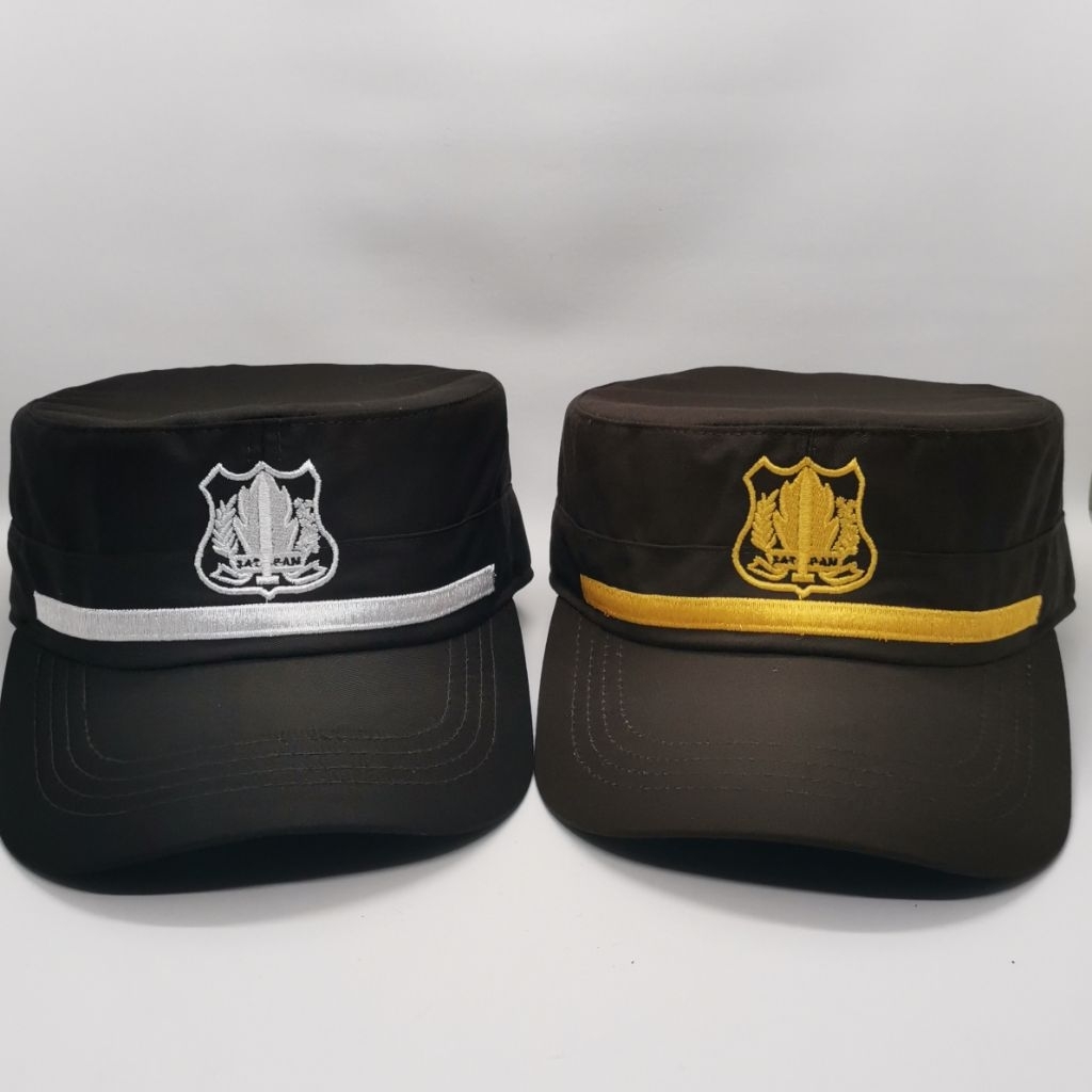 TOPI KOMANDO SATPAM | TOPI SECURITY | TOPI KOMANDO | TOPI PET