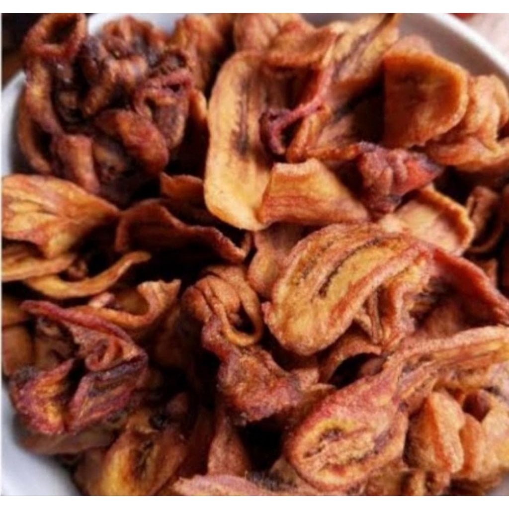 Keripik Pisang Salai 500 Gram - Manis, Gurih, dan Krispi