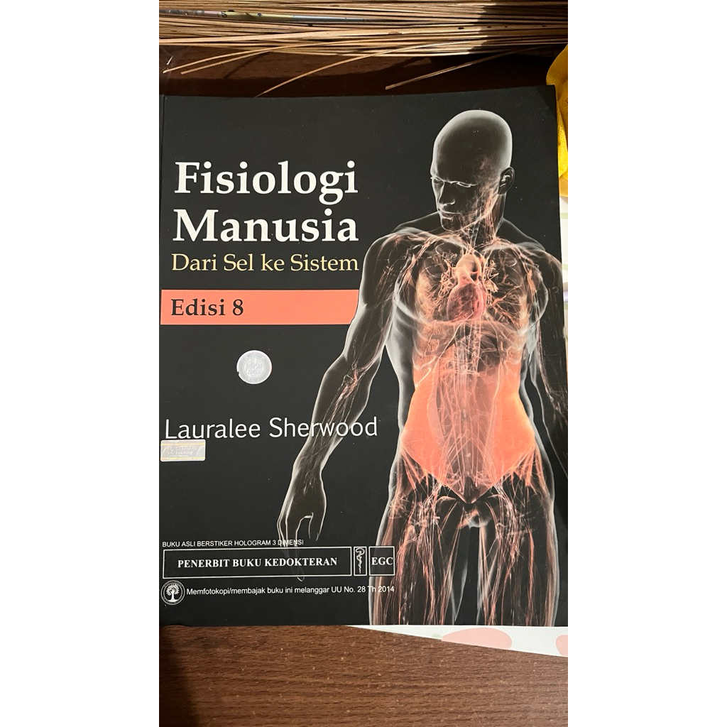 fisiologi sherwood  edisi 8 preloved like new