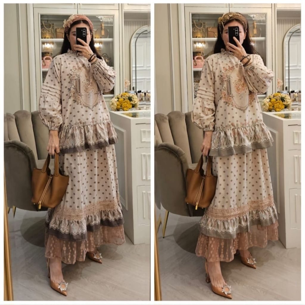 Setelan Rok Meijiewang Oneset Rok Meijiewang