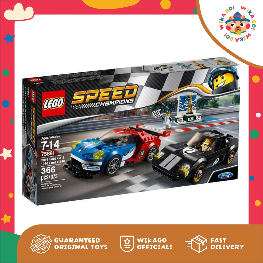 Lego Speed 75881 Ford GT & 1966 Ford GT40