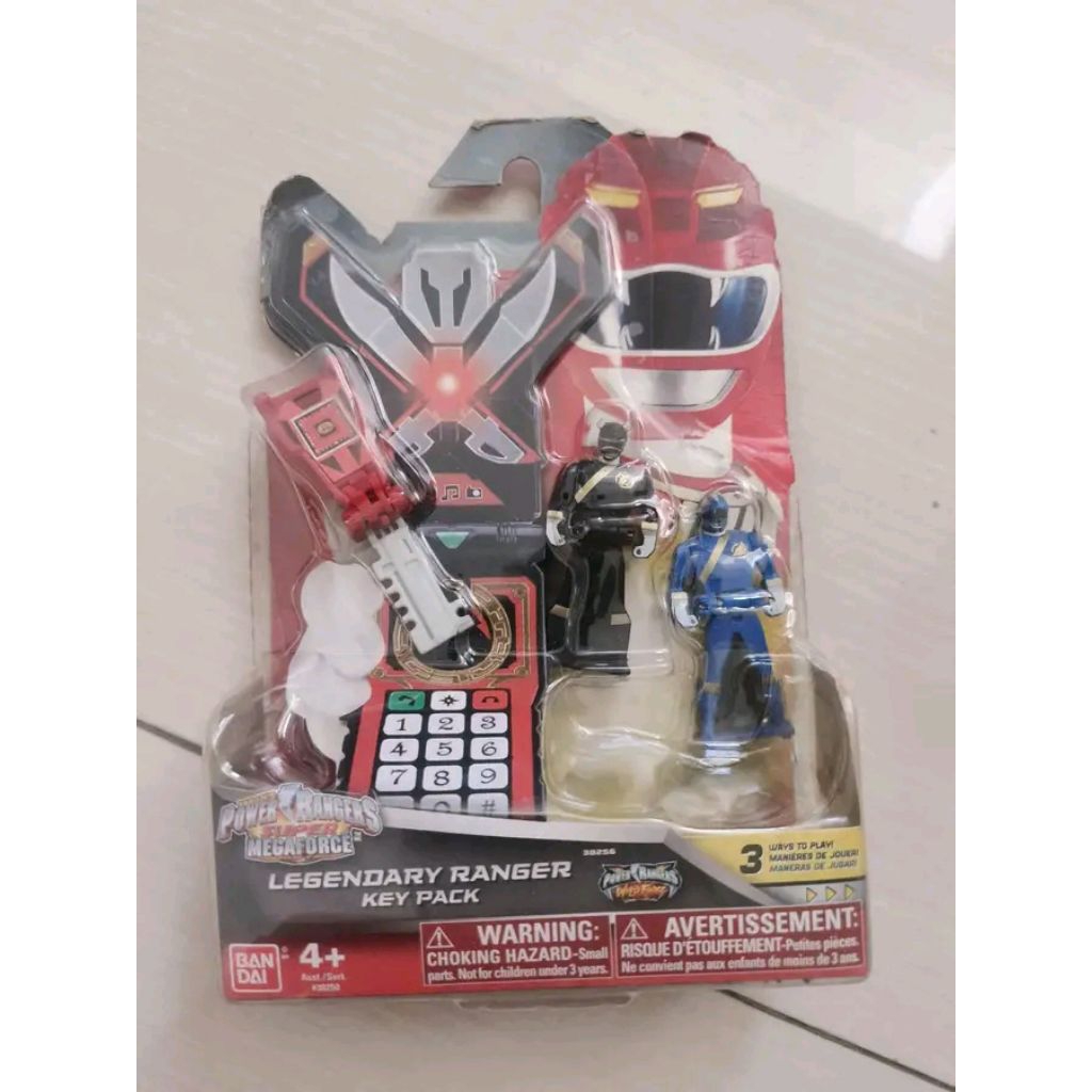 Power Rangers Super Megaforce LEGENDARY KEY PACK Wild Force.