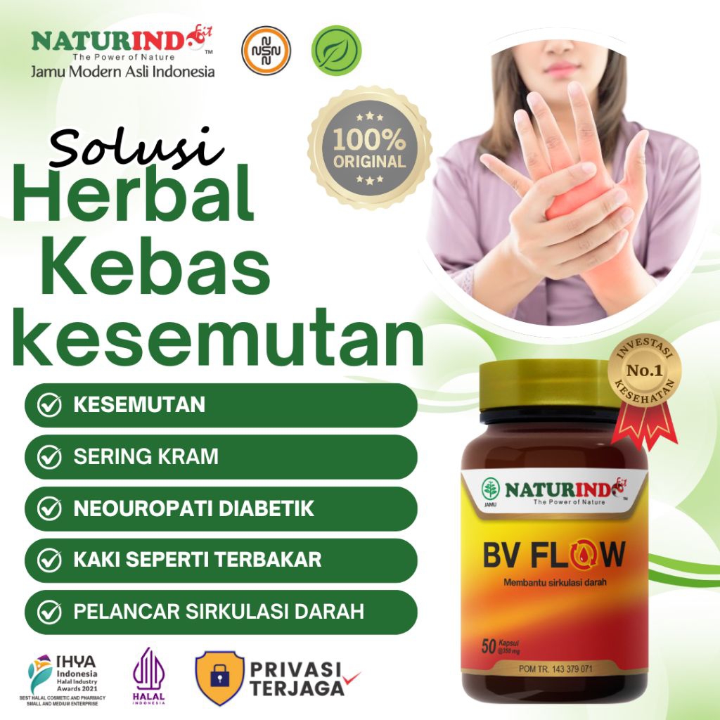Obat Neuropati Kesemutan Tangan Kaki Kebas Panas Seperti Terbakar Perifer Diabetik Ampuh Bv Flow