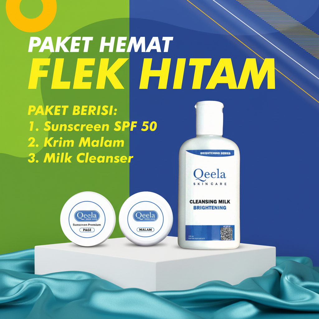 Paket Hemat Krim Penghilang Flek Hitam Di Wajah Menahun Parah | Krim Wajah Flek Noda Hitam