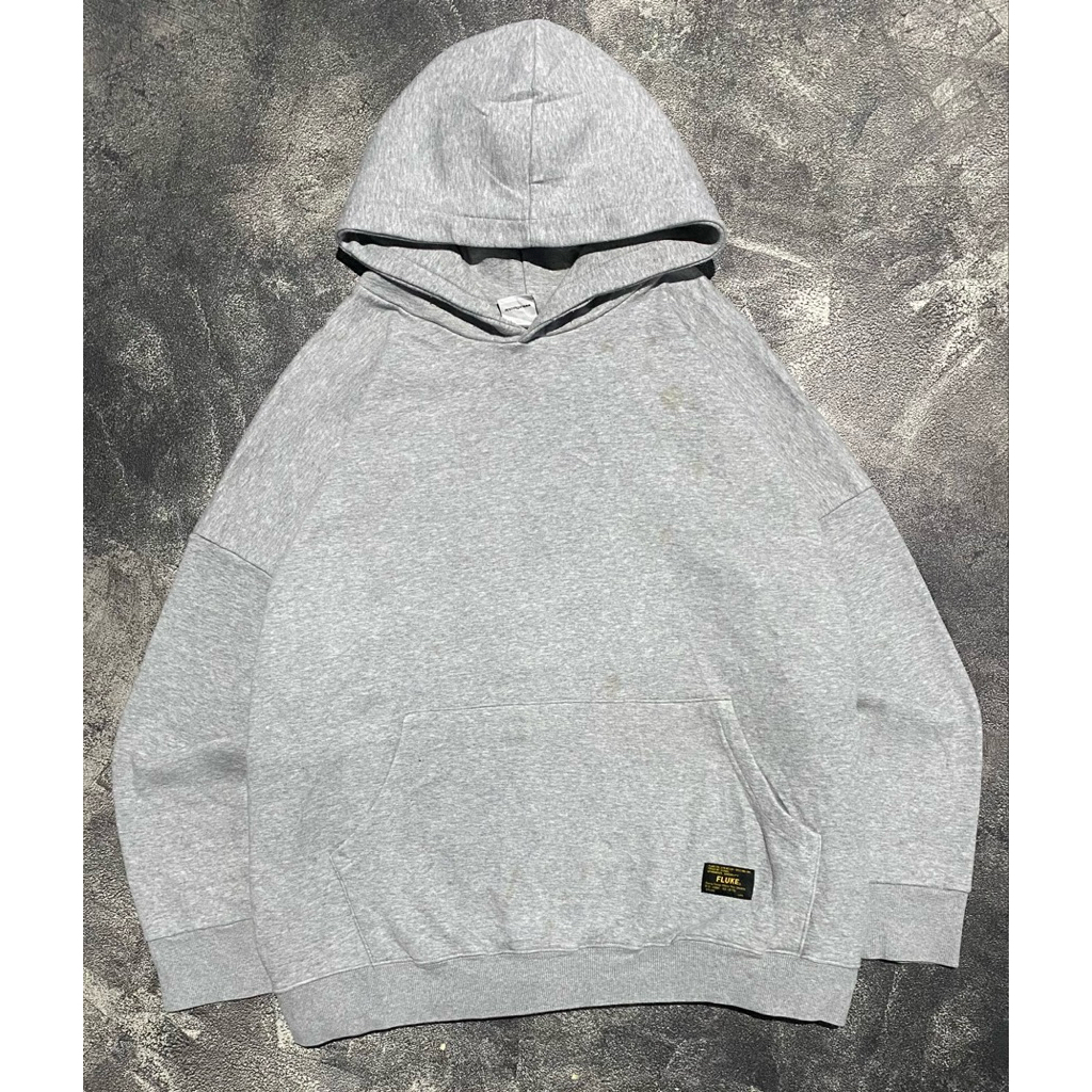 hodie fluke basic tebal banget oversize cakep