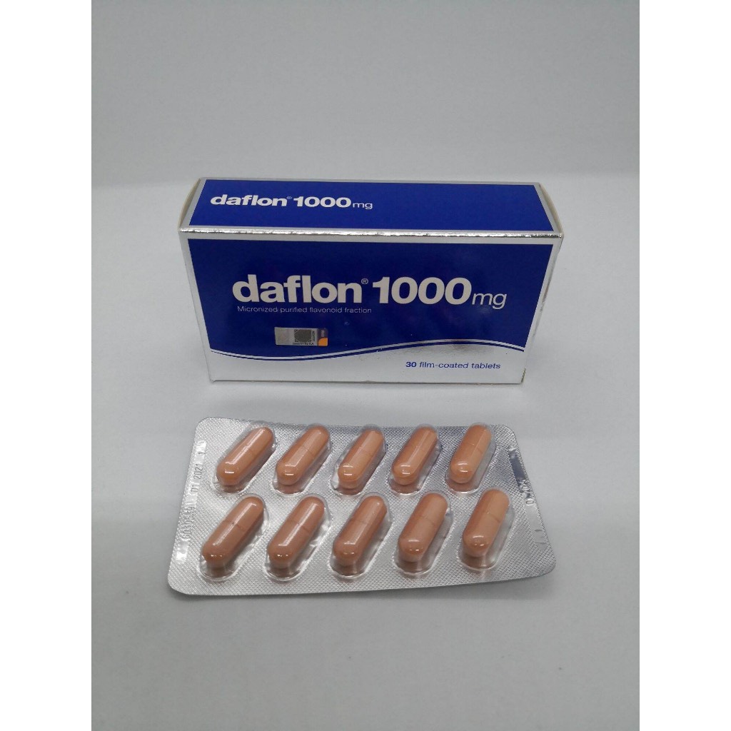 DAFLON 1000MG (30TAB)  ORIGINAL MALAYSIA