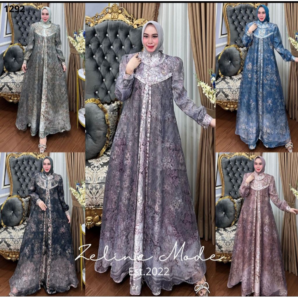 Gamis Zeline_mode  ter baru
