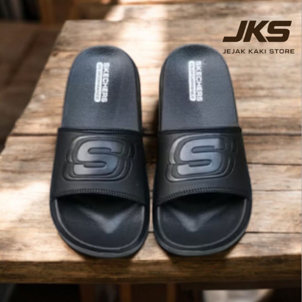 Sandal selop Skechers Anak Laki Laki dan Perempuan Sandal Slipon Anak Sandal Slide Anak Murah