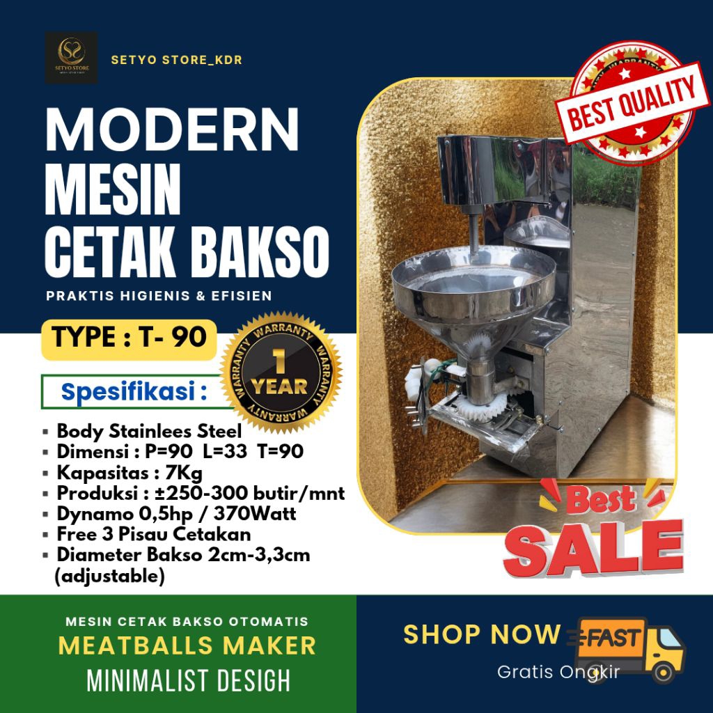 Mesin Cetak Bakso Otomatis Paling Murah