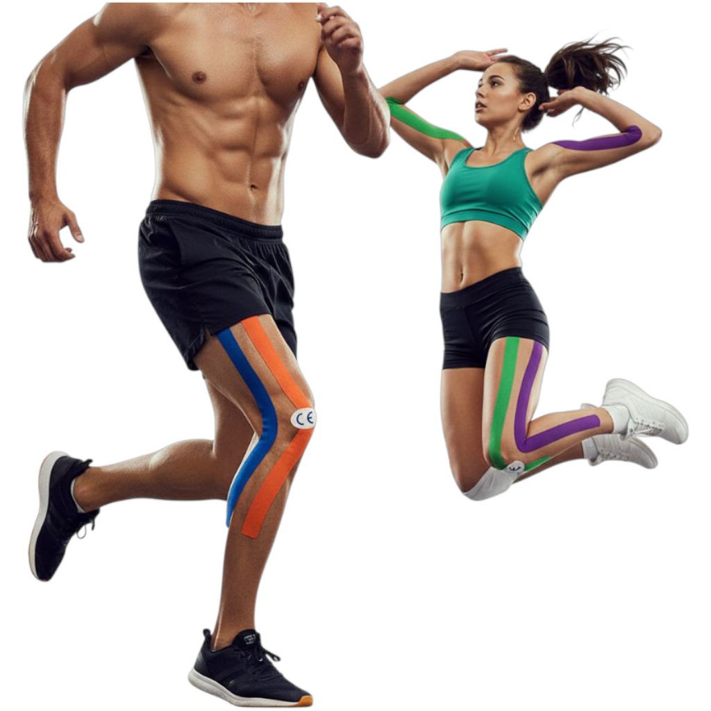 Kinesio Tape Sport & Therapy | Kinesiology Tape Otot & Sendi | Tape Elastis Olahraga