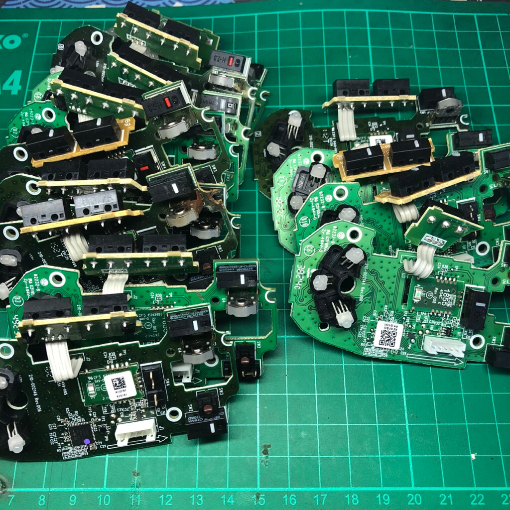 Board PCB Mouse Logitech G102 G203 LIGHTSYNC Kondisi Rusak