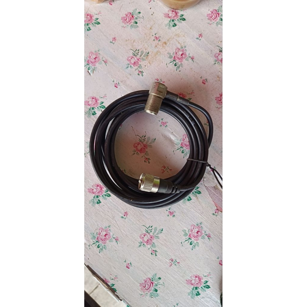 KABEL ANTENA RIG MOBIL HT RG58/LI Original panjang 5 m