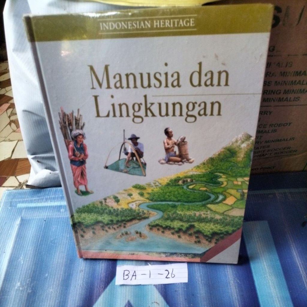 buku Indonesia Heritage Manusia dan Lingkungan
