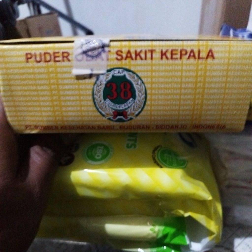 Puder 38 per 10 lusin bukan 1 box