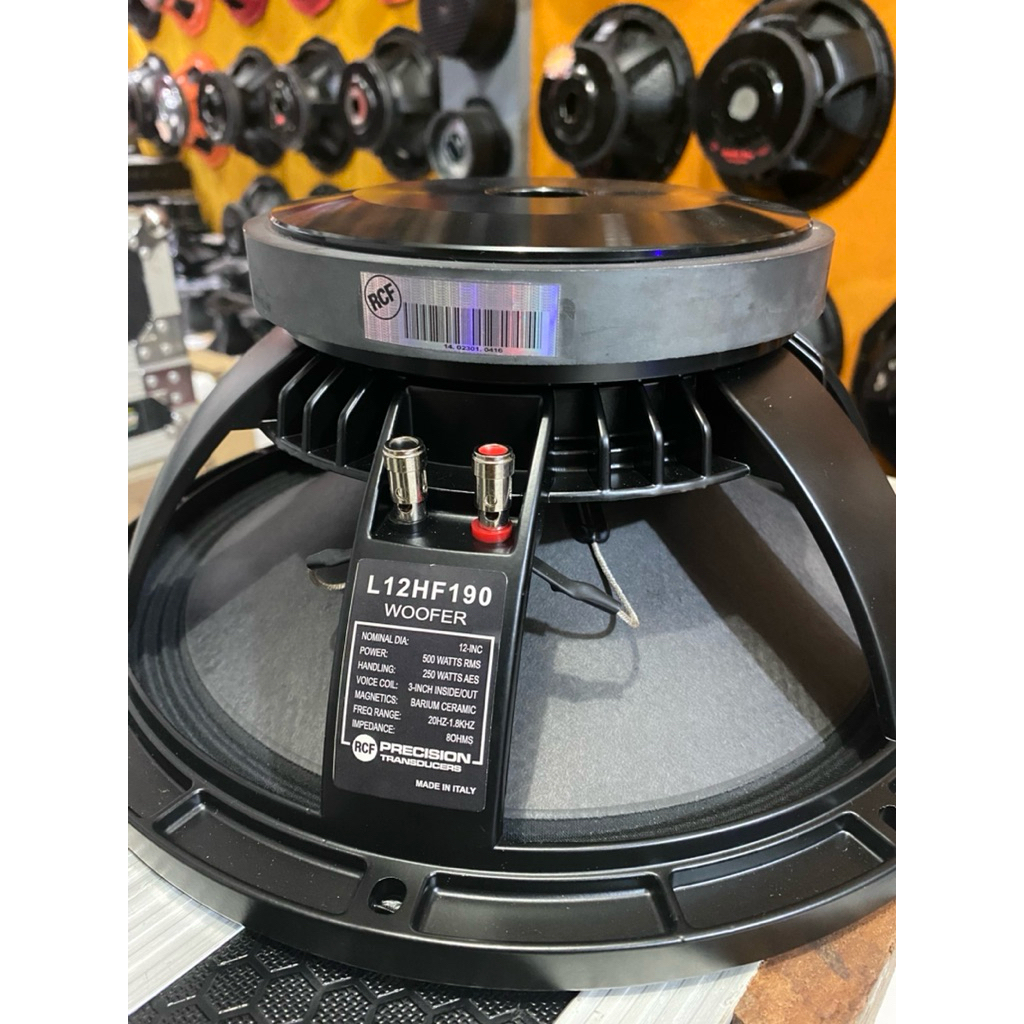 SPEAKER 12 inch RCF L12HF190 VC 3inch