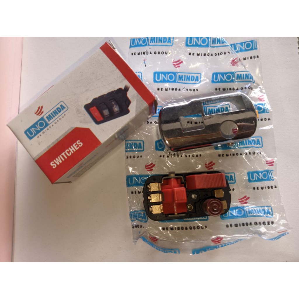 SAKLAR LAMPU VESPA UNO MINDA 6VOLT SAKELAR LAMPU SAKLAR LAMPU 6VOLT VESPA SUPER SPRINT BAJAJ VBB SAK