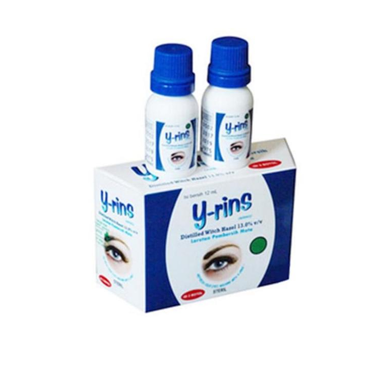 Y-RINS LARUTAN UNTUK PEMBERSIH MATA 2 BOTOL 12 ML Y RINS CAIRAN CUCI MATA