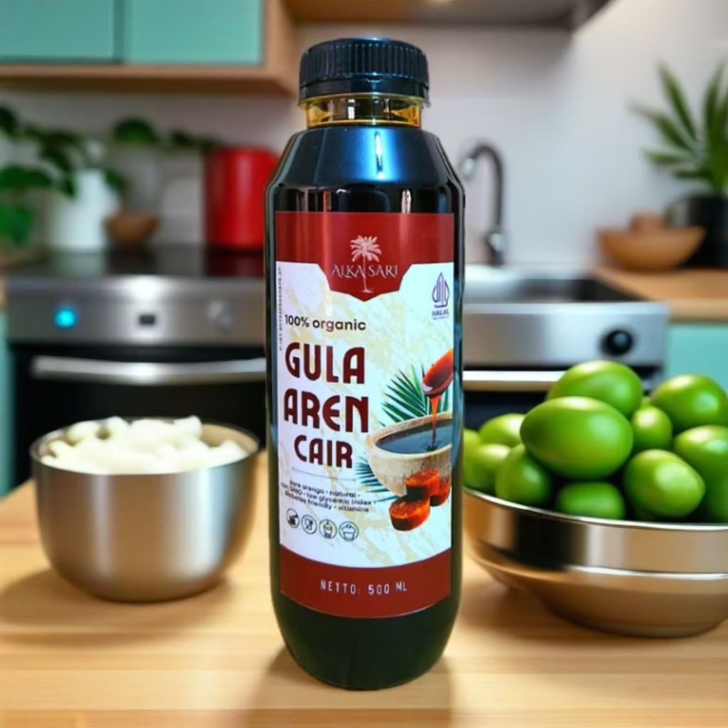 Gula Aren Cair Organik Botol 500ml