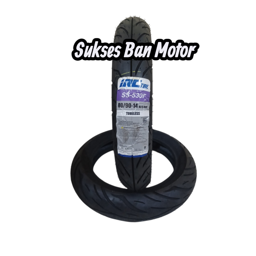 Ban Tubeless IRC 80/90 ring 14 SS-530F