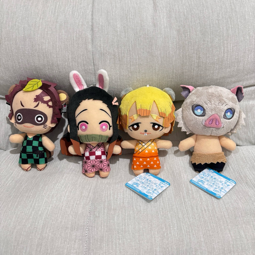 Keychain ganci anime Demon Slayer Trio kamaboko dan Nezuko Tanjiro sweet dream, Nezuko sweet dream, 
