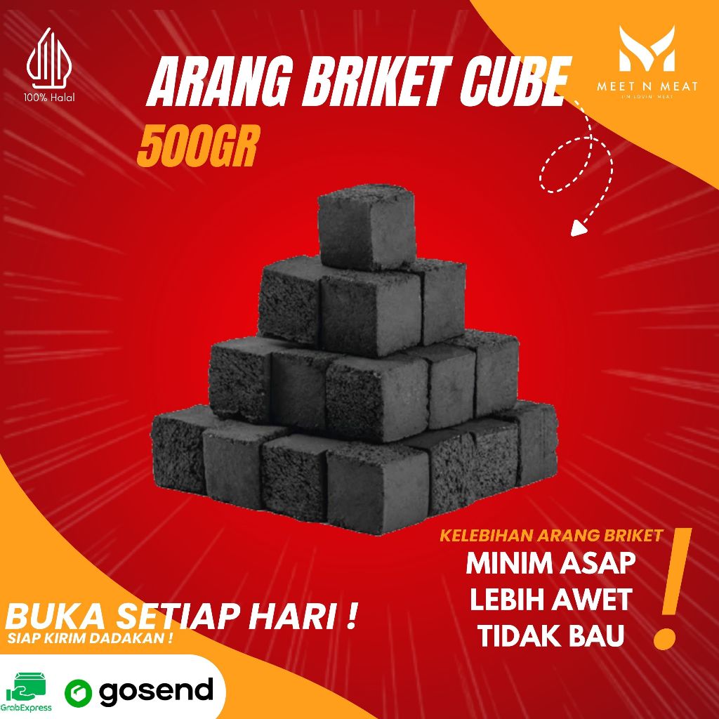 Arang Briket Kelapa BBQ