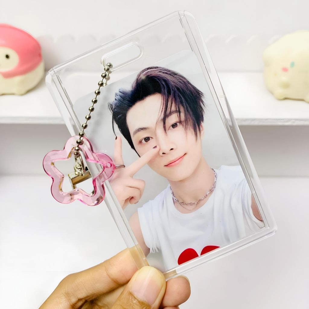 BAG CHARM JAY ENHYPEN card holder akrilik sliding + gantungan