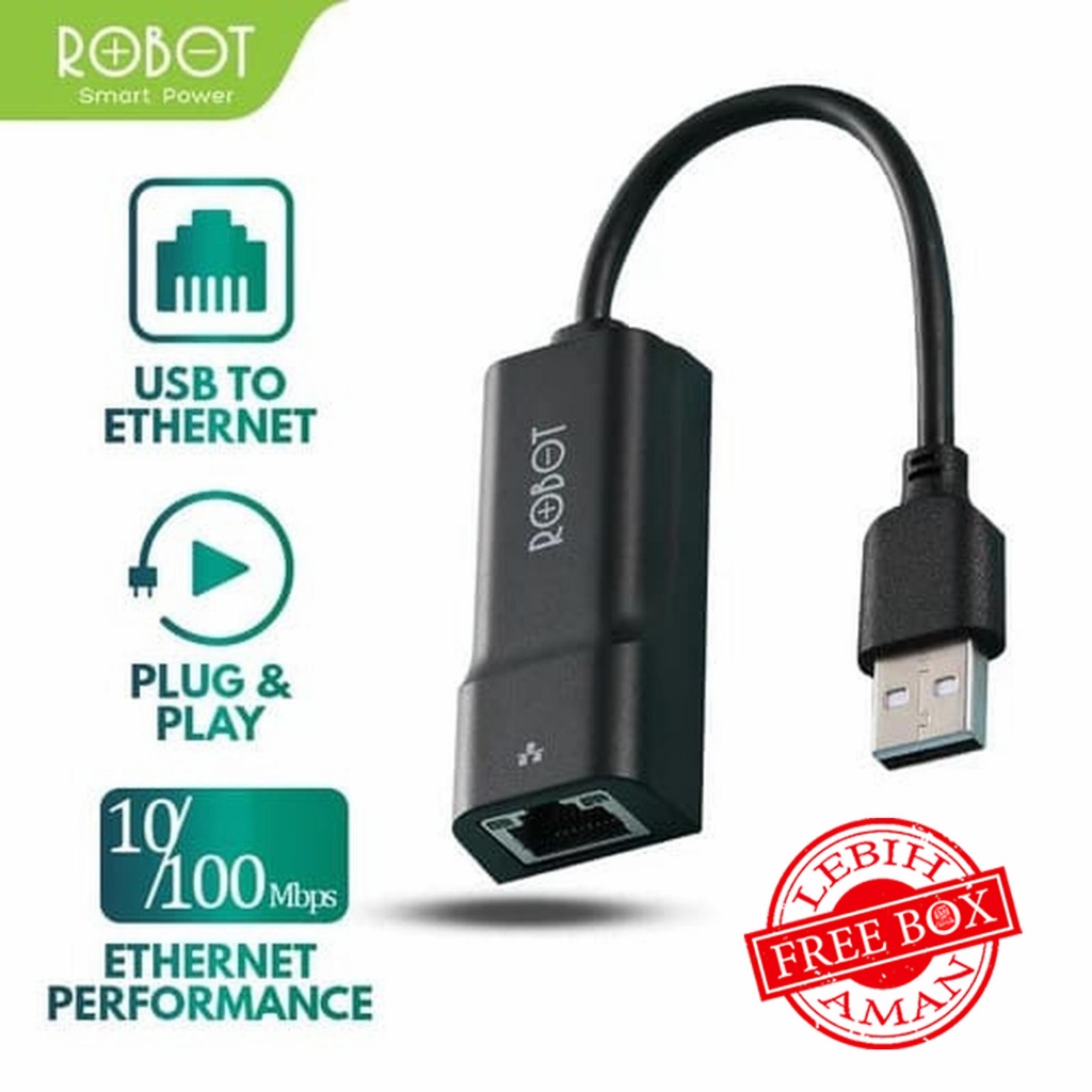 Robot EA10 USB To Ethernet Adapter 100Mbps