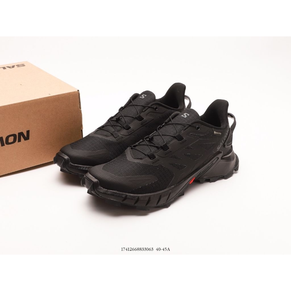 Sepatu Hiking Salomon Supercross Gtx Black