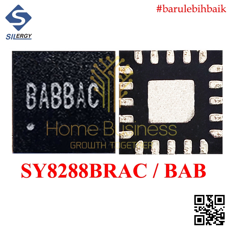 IC Silergy SY8288BRAC SY8288B SY8288 B SY 8288B 8288 B / BAB5 BAB6 BAB6SB BAB5ZD 10A Buck Converter 