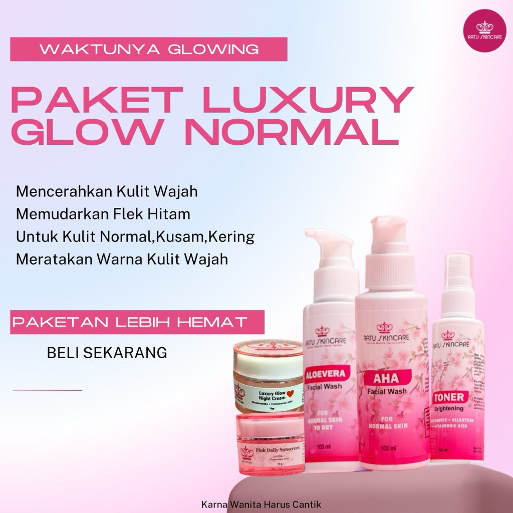 PAKET LUXURY GLOW NORMAL (BPOM)