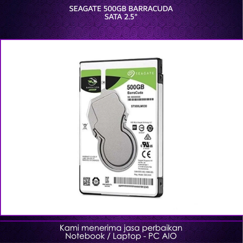 HARDDISK HDD SEAGATE Barracuda 500GB 2.5 SATA Slim